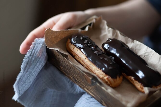 Hands-on Eclair and Choux Making with a Pastry Chef - The Art of Piping and Baking Eclairs