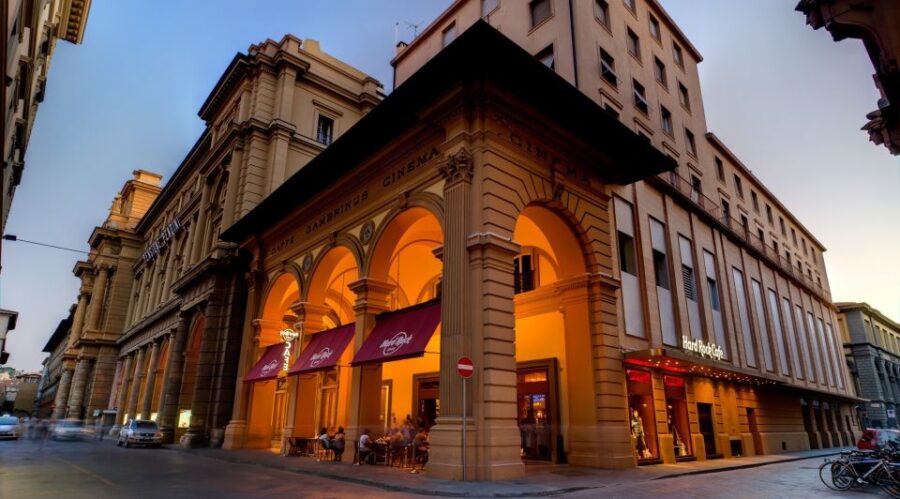 Hard Rock Cafe Florence with Set Menu for Lunch or Dinner - Prime Florence Location in Piazza della Repubblica