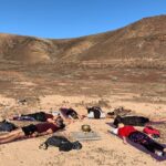 Hatha Yoga in Front of the Ocean and Inside the Volcano - Location and Meeting Details in Caleta del Famara