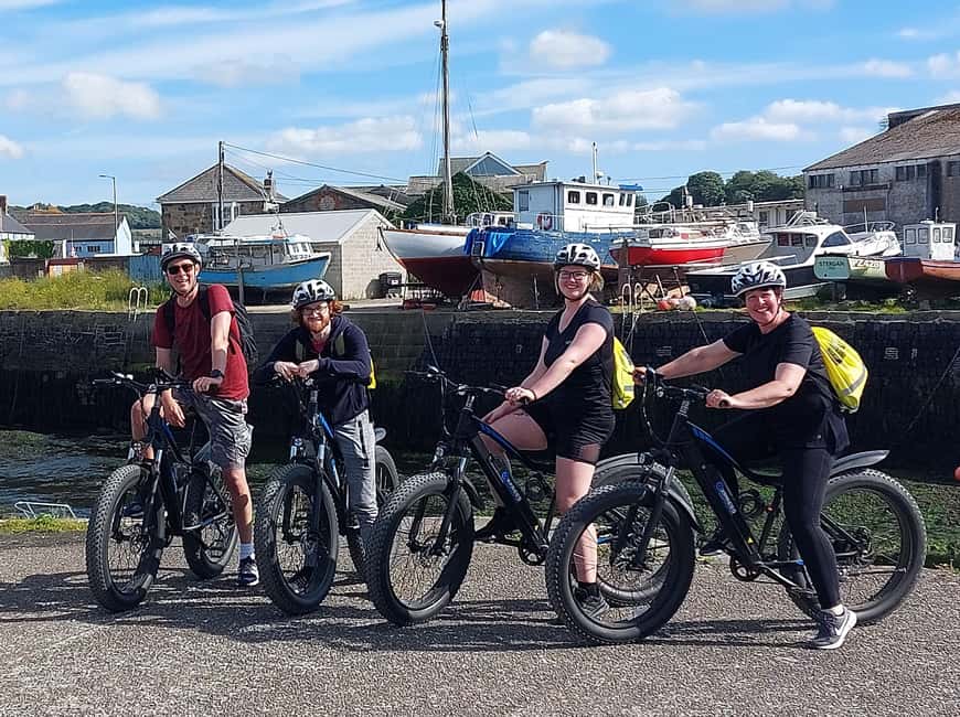 Hayle: 4-Hours Fat-Tyre E-Bike Hire - Starting Point and Parking Details in Hayle