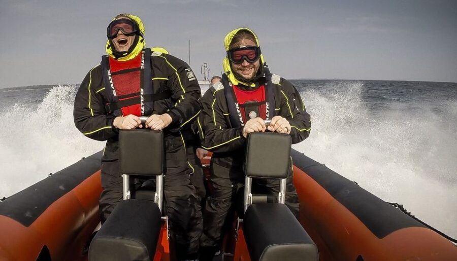 Helsinki: Helicopter and RIB Boat Adrenaline Combo Tour - Island Landing and the Arctic Swim in a Survival Suit