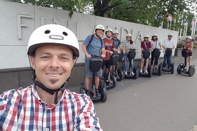 Helsinki Segway Tour - Riding Through Senate Square and Esplanadi Park