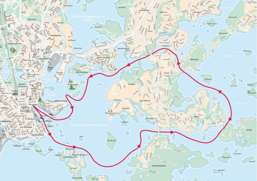 Helsinki: Sightseeing Canal Cruise with Audio Commentary - Cruising along Helsinki’s Shorelines and Islands