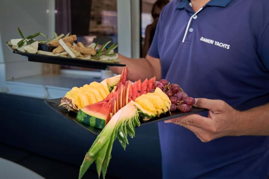 Heraklion: Sunset Luxury Cruise with Sushi and Open Bar - Departure Point and Easy Access