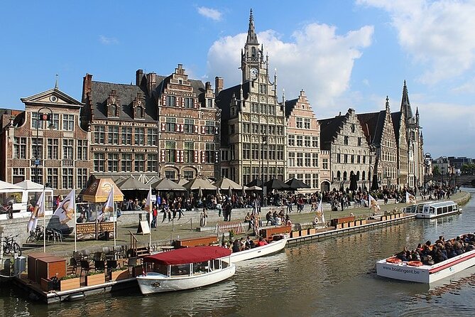 Hidden Ghent: A Self-Guided Audio Tour Of The Flemish City - The grandeur of the Castle of the Counts and Lievebrug Views