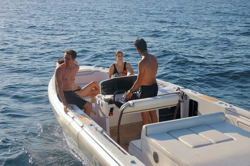 High-Performance Motor Sport Boat-Novurania (Fishing Option) - Meeting Point and Onboard Experience in Barcelona