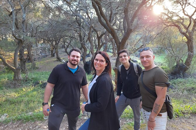 Hking in the Olive Groves,Villages,Sunset,with Swim Stop - Starting Point and Duration of the Corfu Hike