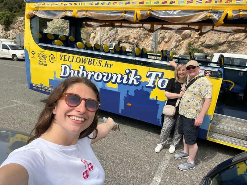Hop-On Hop-Off Yellow Cabrio Tour: See Dubrovnik in 90mins - The Unique Appeal of the Cabrio Style Tour