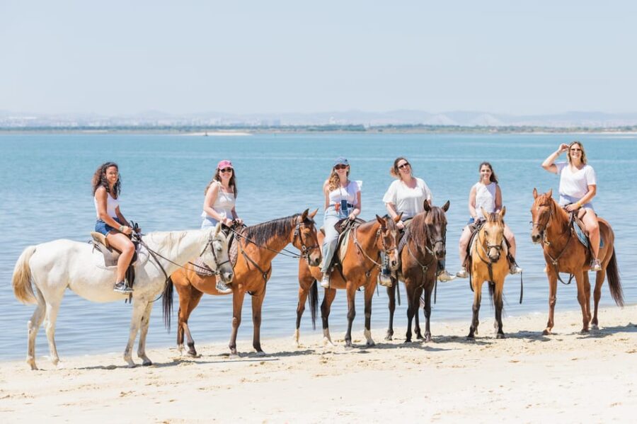 Horseback Riding On The Beach + Tapas + Photo Report - PDT - The Starting Point at Patio do Tejo in Lisbon District