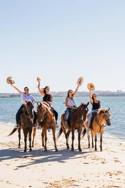 Horseback Riding Trough The Beach GROUP - PDT - The Scenic Setting of Gaio Rosários River Beach
