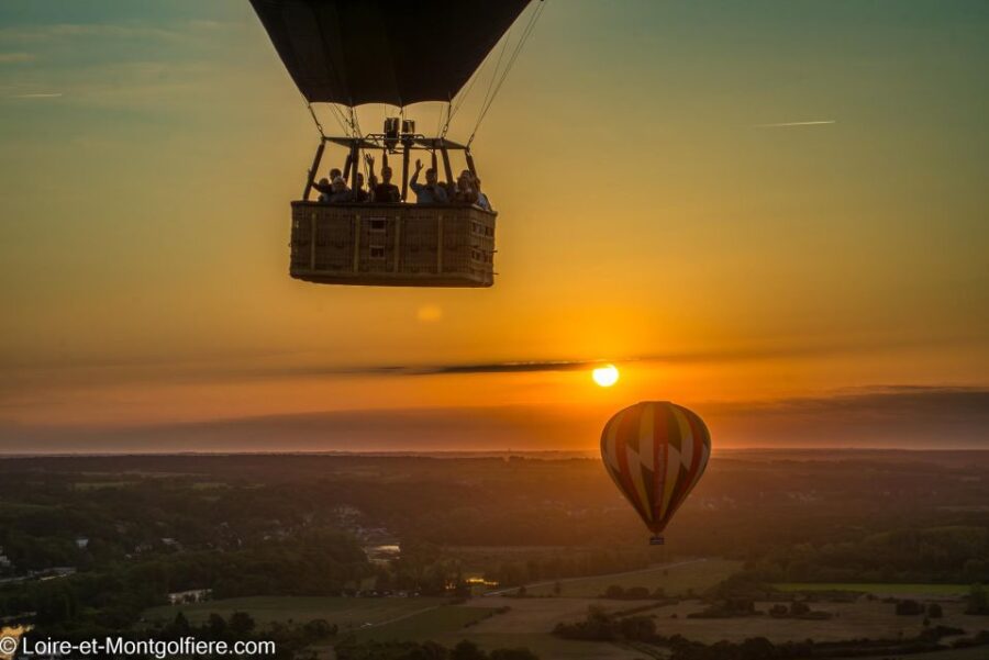 Hot Air Balloon Flight above the Castle of Chenonceau - From the Meeting Point to the Takeoff