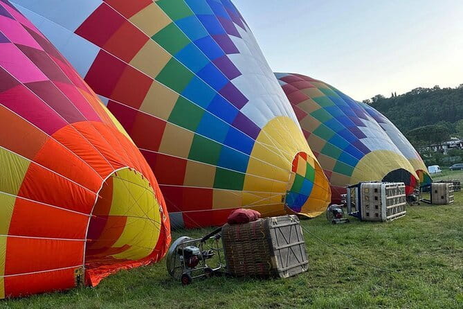 Hot Air Balloon flight in Tuscany countryside from Chianti - Starting Point in the Heart of Chianti