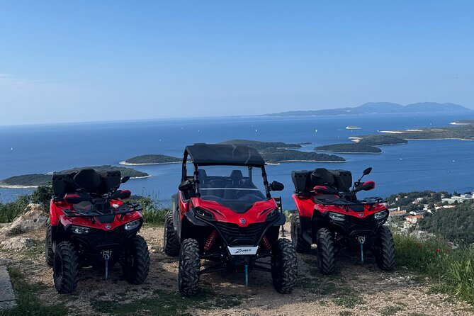 Hvar and Bra Adventure: Quad, Buggy, Speedboat with Lunch - Off-Road Exploration: From Hvar to Brusje