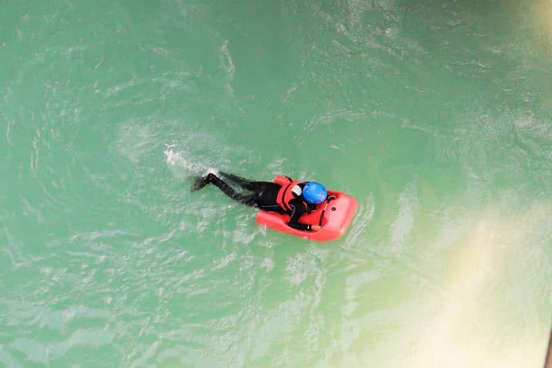 Hydrospeed Fun with Indomita - Starting Point at the Former Railway Station