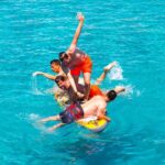 Ibiza Beach Hopping Cruise with Paddleboards, Drinks and Food 6h - Activities and Water Toys for All Ages