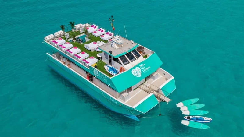 Ibiza: Formentera Full-Day Boat Tour with Lunch & Snorkeling - Starting Point at Yokubo Club and First Sailing Segment