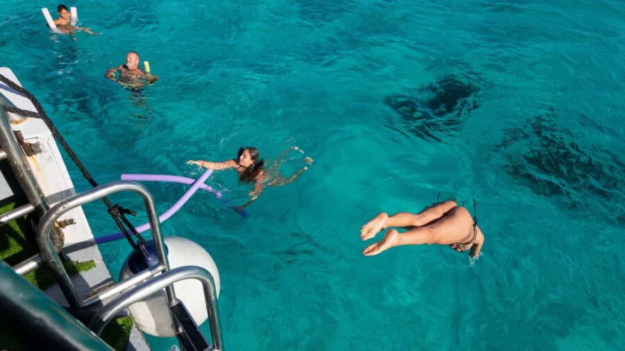 Ibiza: Formentera Full-Day Boat Trip with Sunset Party - The Catamaran and Onboard Facilities