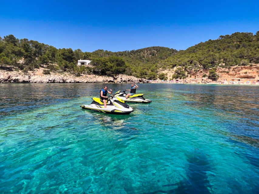 Ibiza Jet Ski Tour to Cala Salada from San Antonio - Riding a Yamaha VX Waverunner in Ibiza’s Coastal Waters