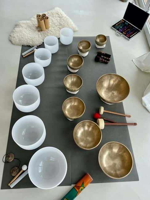 Ibiza: Private Sound Bath with Singing Bowls & Relaxation - A Calm Retreat at Your Ibiza Villa or Outdoor Space