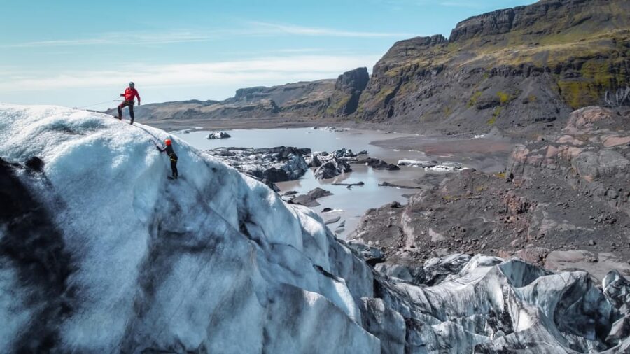 Ice climbing at Sólheimajökull - Starting Point: Meeting at Sólheimajökull Parking Lot
