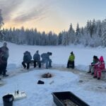 Ice fishing experience - Ice Fishing for Rainbow Trout: A Thrilling Challenge