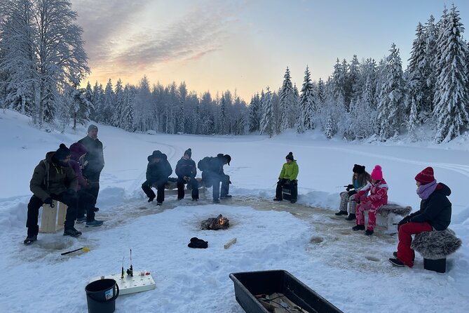 Ice fishing experience - Ice Fishing for Rainbow Trout: A Thrilling Challenge