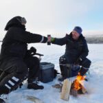 Ice fishing program in Lapland - The Meeting and Ending Point at Arctic City Hotel