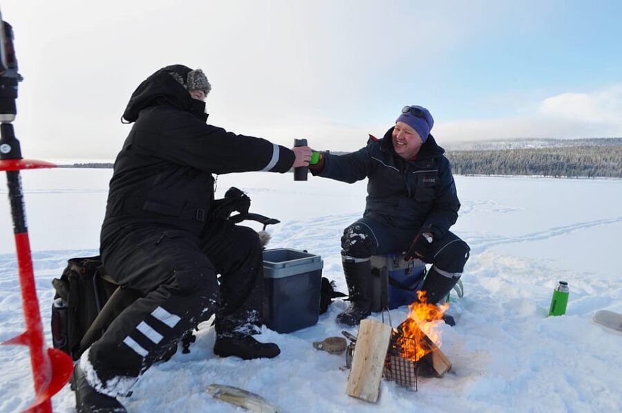 Ice fishing program in Lapland - The Meeting and Ending Point at Arctic City Hotel