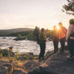 Inari: Midnight Sun Guided Hike with sparkling drinks - The Magic of the Midnight Sun in Lapland