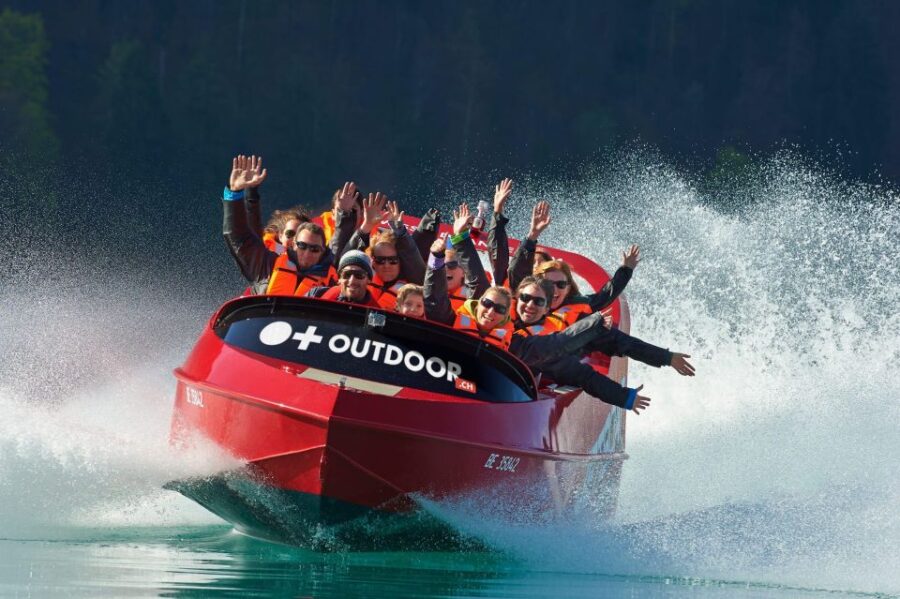 Interlaken: Winter Jetboat Ride on Lake Brienz - From Snowy Peaks to Spinning Turns: The Experience on Lake Brienz