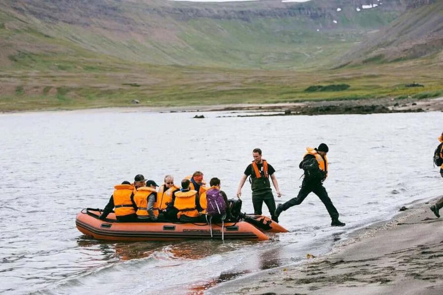 Ísafjörður: Hornstrandir Guided Hike Hesteyri to Aðalvík - Exploring the Remote Village of Hesteyri by Boat