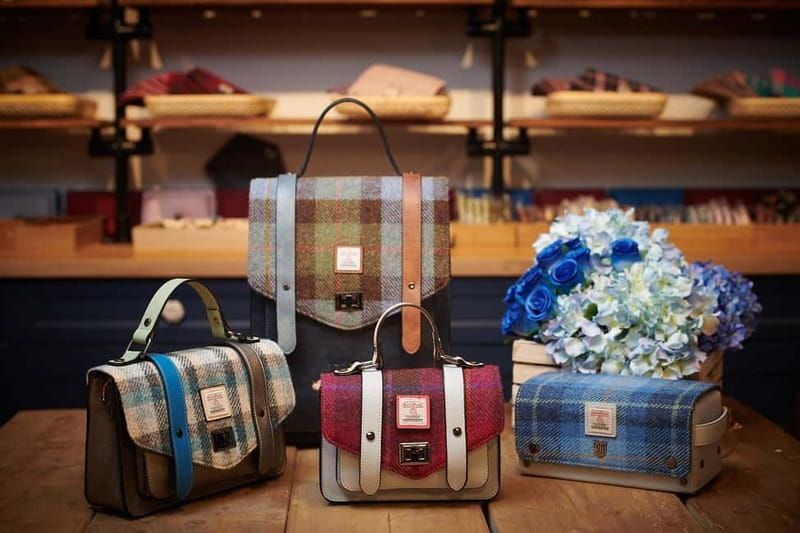 Islander® Harris Tweed® Mini Satchel Canongate Workshop - Customization Options for Your Harris Tweed® Bag