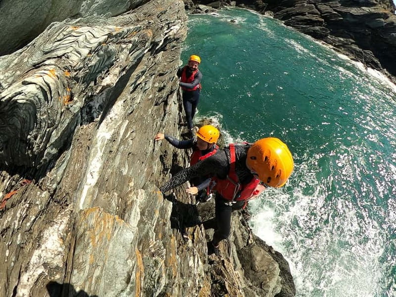 Isle of Anglesey: Scenic Coasteering with Climbing & Jumps - What to Expect at Porth Dafarch Meeting Point