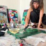 Istanbul Art Escape Wine and Paint at Local's Home - Savoring Turkish Wines in a Personal Setting