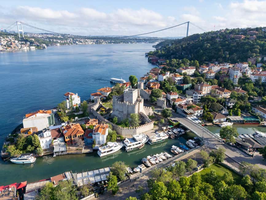 Istanbul: Boat Cruise w/ Snacks & Anatolian Fortress Visit - Exploring the Bosphorus from the European Side