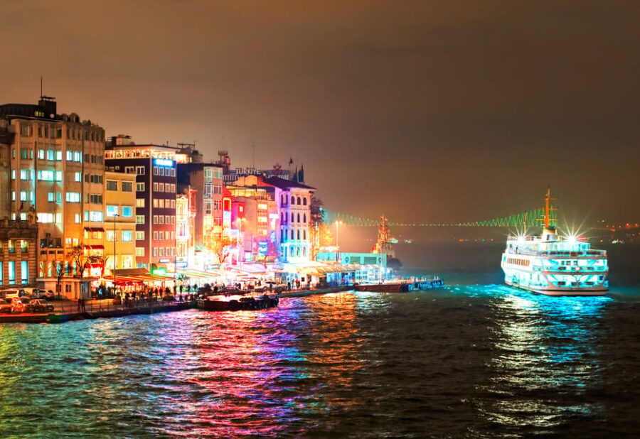 Istanbul: Bosphorus Dinner Cruise Incl. Drinks with Transfer - The Route and Key Stops Along the Bosphorus