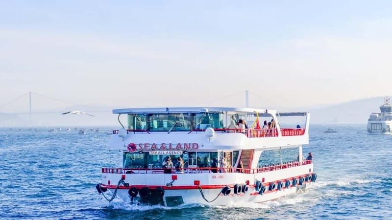 Istanbul: Bosphorus Sightseeing Cruise Tour with Audio Guide - Starting Point at SeaLand Travel Agency