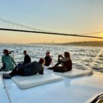Istanbul: Bosphorus Yacht Cruise at Sunset with Snacks - Starting Point Across from Kabatas Tram Station
