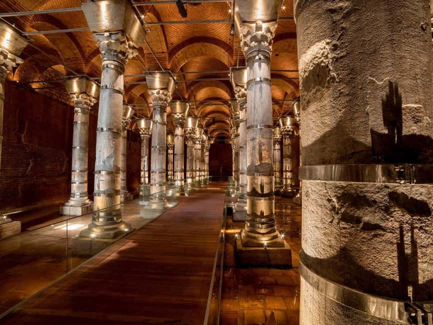 Istanbul: Cistern of Theodosius Entry Ticket and Audio Guide - Discovering the Site’s Architectural Highlights
