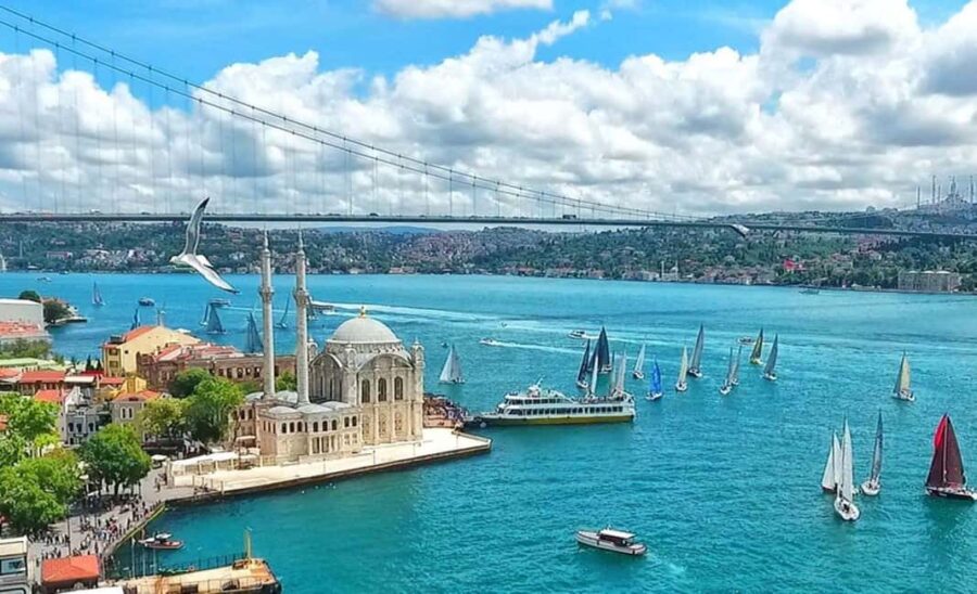 Istanbul: Private Bosphorus Yacht Tour - The Route: Passing Under the Iconic Bosphorus Bridge