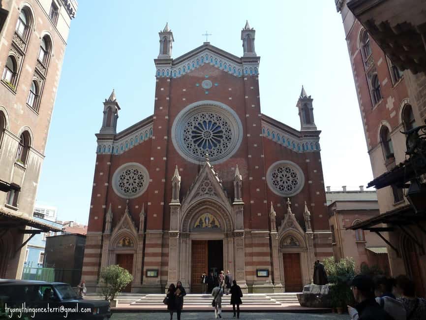 Istanbul: Taksim to Galata Tower Levantine Heritage Tour - Visiting the Architectural Marvel of Aya Triada Church