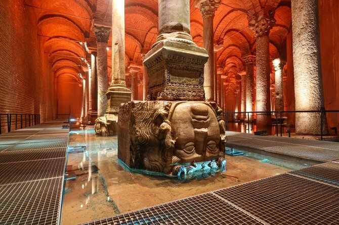 IstanbulBasilicaCistern/fastEntranceEnglish/Spanish (not tickets) - The Highlights of the Underground Basilica Cistern