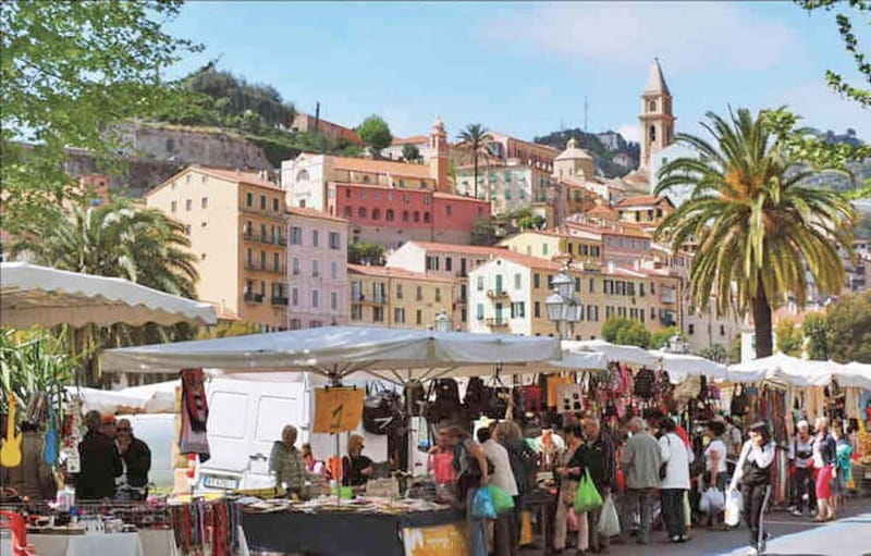 Italian Market San Remo, Menton & La Turbie - Starting Point in Nice and Transportation Details