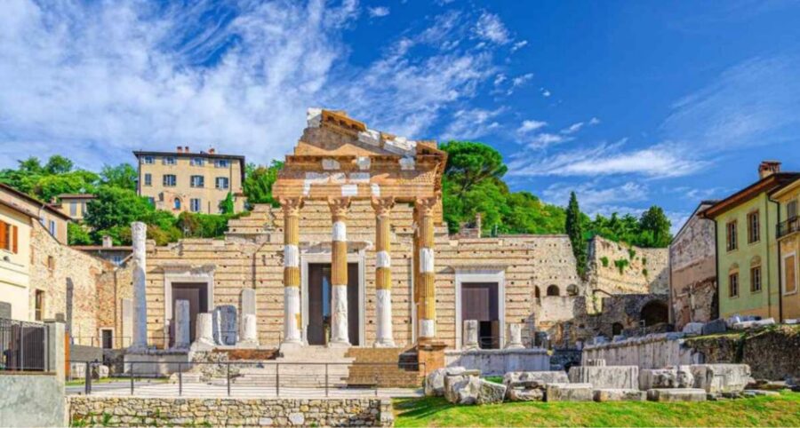 Italy most underrated city:Brescia Walking tour with a drink - Discovering Brescia’s Roman Roots at the Forum and Basilica