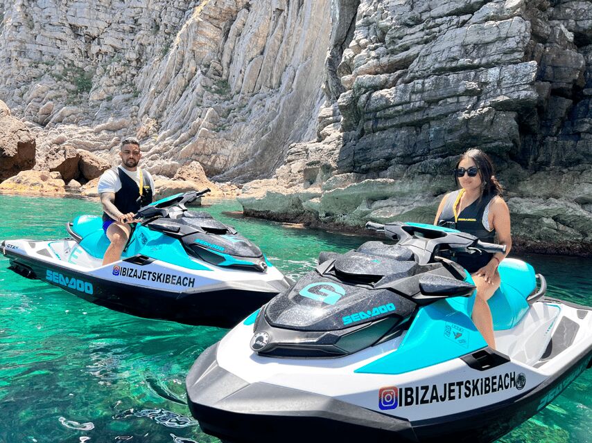 JET SKI TOUR to Atlantis From Sant Antony - IBIZA - Starting Point at Ibiza Jet Ski Beach in Sant Antoni