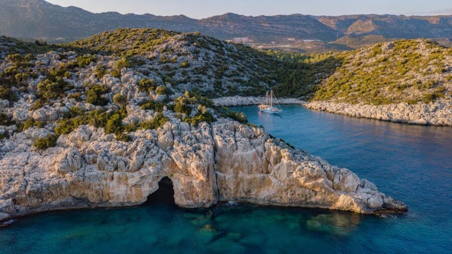 Kalkan: Day Trip to Demre, Myra and Kekova Island - Exploring Kekovas Sunken City by Boat