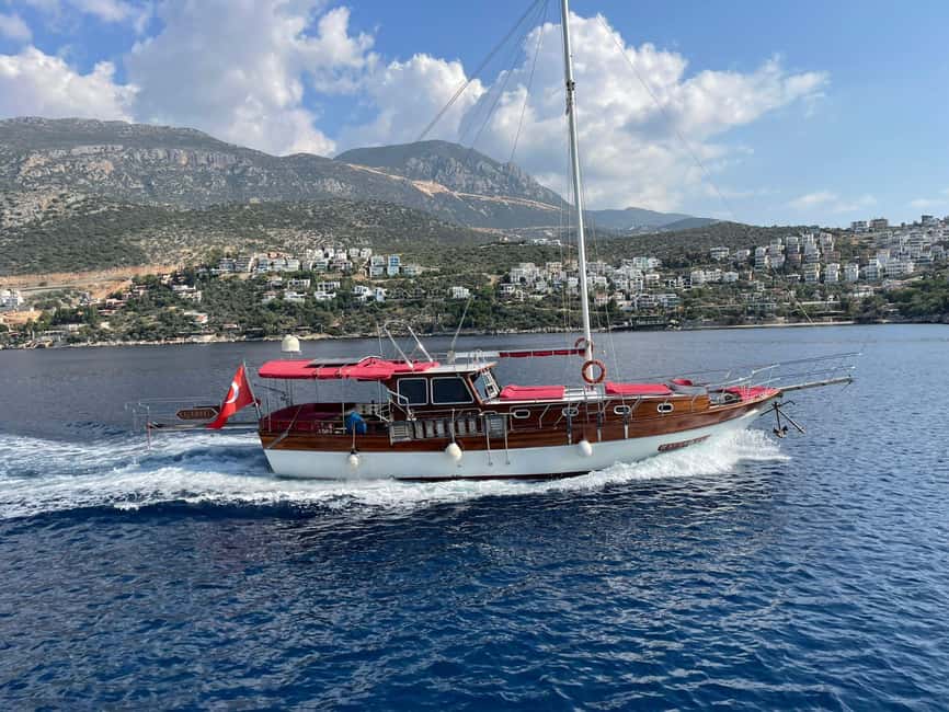 Kalkan: Full-Day Shared Gulet Boat Cruise with Lunch - Exploring Mouse or Snake Island
