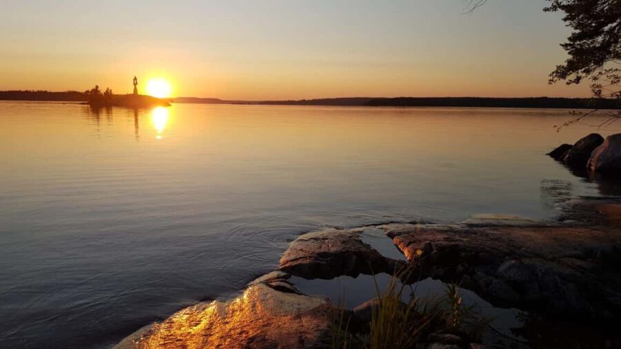 Kangasala: cruise on Lake Längelmävesi - The Route from Mobilia to Kangasala and Back