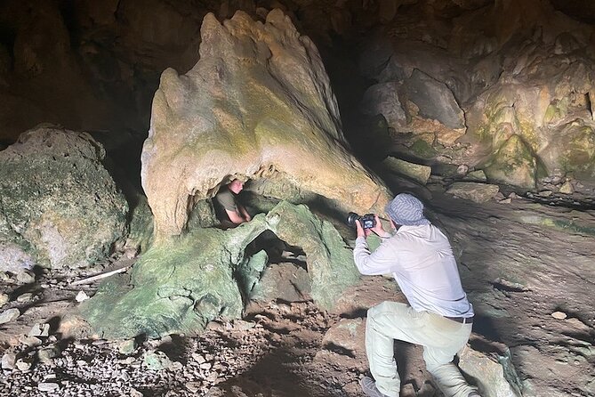 Karpathos Aperi Limniotis Cave Hike for stalagmites / stalactites - The Journey from Achata Beach to the Cave Entrance