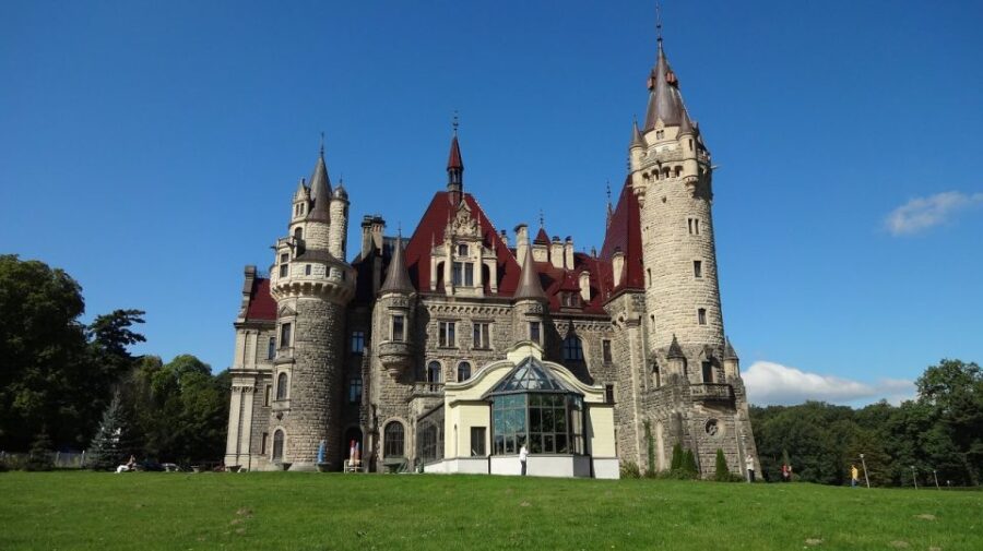 Katowice Castle in Moszna and Plawniowice Palace Private - Journey to Moszna Castle: A Fusion of Styles and History